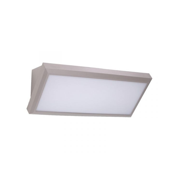 PX-0287-GRI Wall fixture IP65 Samper LED 12 LED warm-white 3000K ON-OFF Grey 1100.00 image 1