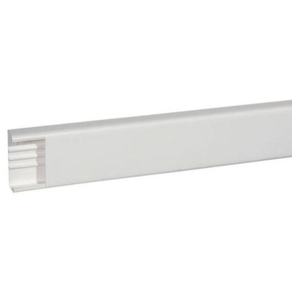 Trunking 1 compartment 50x150mm DLP monobloc - white image 1