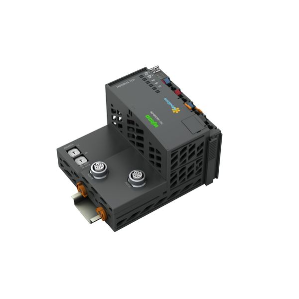 Fieldbus Coupler Modbus TCP M12 4th generation Extreme dark gray image 1