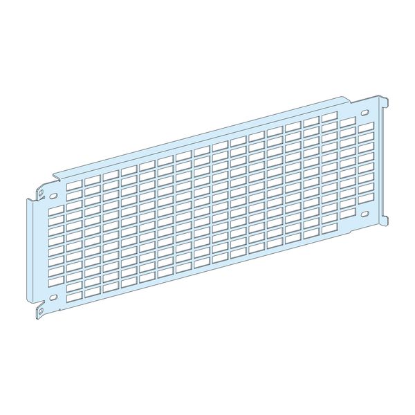 Universal slotted mounting plate, 4 modules image 1