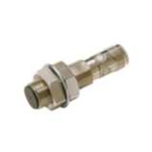 Proximity sensor, inductive, nickel-brass, short body, M12, shielded, E2EN0689D image 3