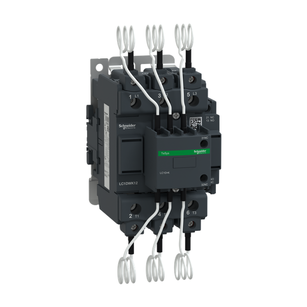 Capacitor contactor, TeSys Deca, 63 kVAR at 400 V/50 Hz, coil 380 V AC 50/60 Hz image 4