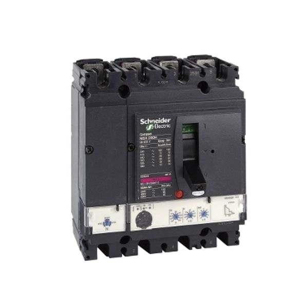 circuit breaker ComPact NSX250B, 25 kA at 415 VAC, MicroLogic 2.2 trip unit 250 A, 4 poles 4d image 2
