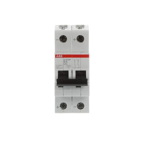 S202M-B6UC Miniature Circuit Breaker - 2P - B - 6 A image 3