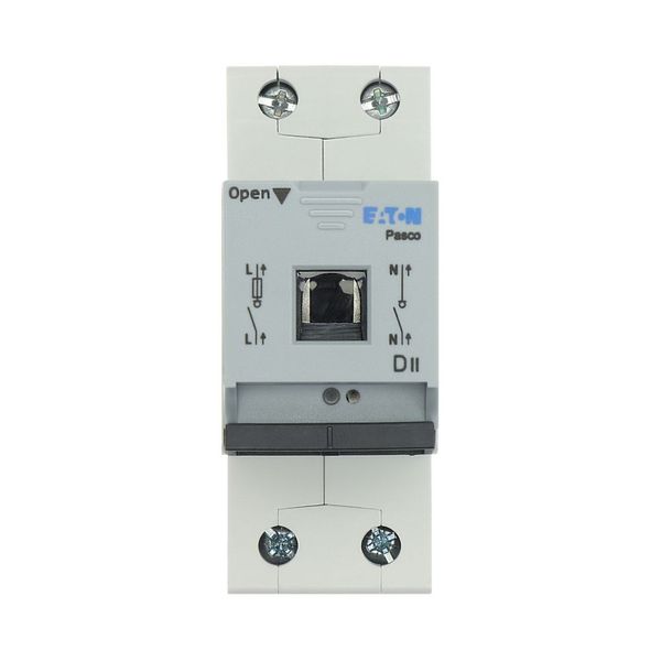 Fuse switch-disconnector, LPC, 25 A, service distribution board mounting, 1 pole, DII image 17