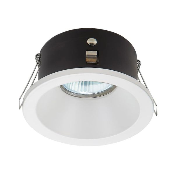 Alhambra Fixed Recessed Light Round White IP65 image 1