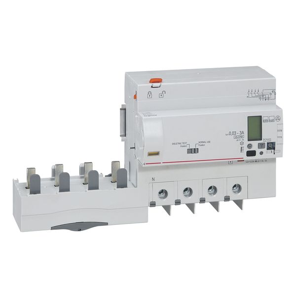 Add-on mod DX³ - 4P- 400V~ - 125A- 30/3000 mA- Hpi type / integrated measurement image 1