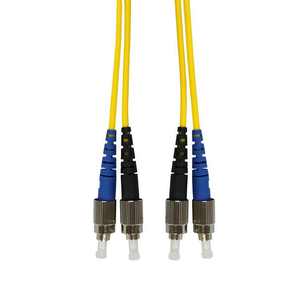 FO Patchcord Duplex FC/FC, 9/125æm OS2, LS0H-3, yellow,10.0m image 2