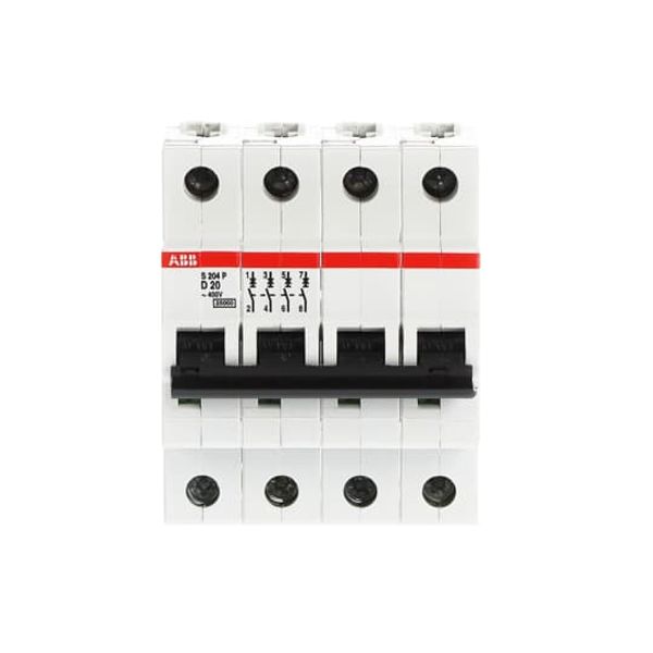 S204P-D20 Miniature Circuit Breaker - 4P - D - 20 A image 5