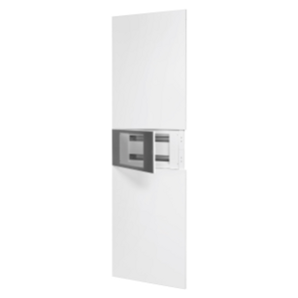 DOMO CENTER - FRONT KIT - WITHOUT DOOR - 1 ENCLOSURE 40 MODULES - H.2400 - METAL - WHITE RAL 9003 image 1