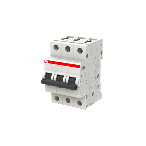 S203-B4 Miniature Circuit Breaker - 3P - B - 4 A image 4