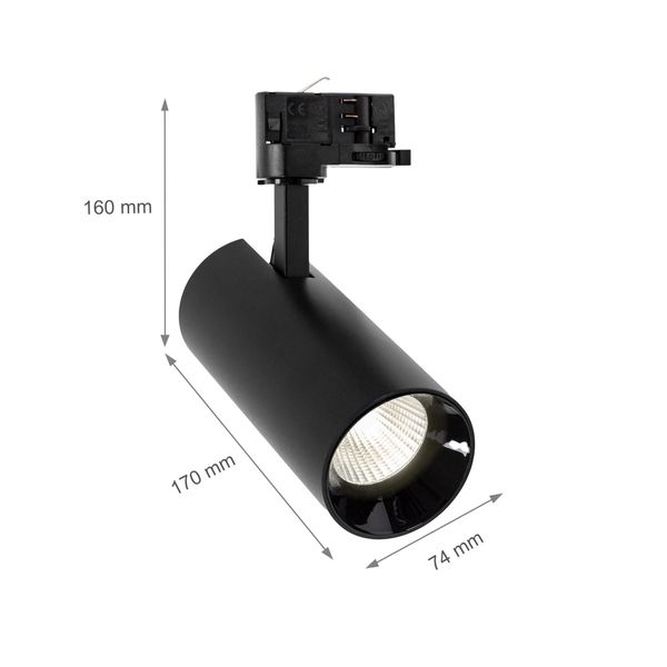 ANDROMEDA COB LED 25W NW 3F white (3 phases) 36deg 60deg image 10