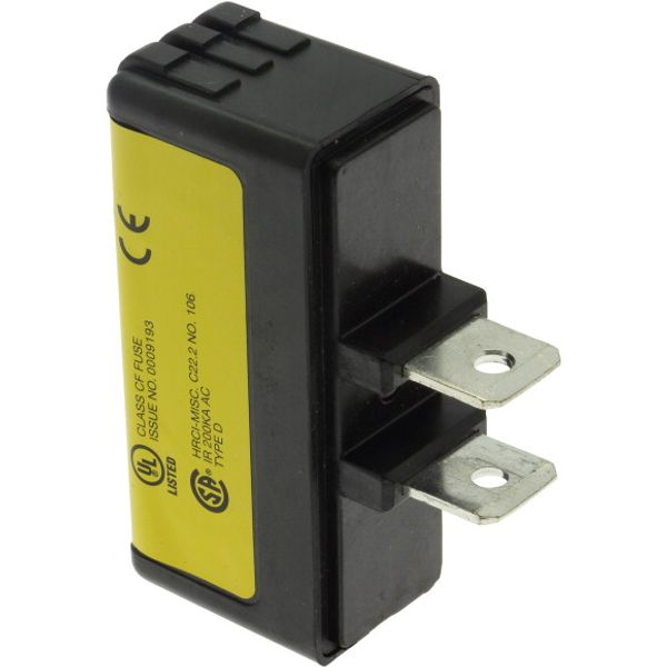 Fuse-link, low voltage, 100 A, AC 600 V, DC 300 V, 26 x 32 x 77 mm, CF, J, 1P, UL, CSA, time-delay image 3