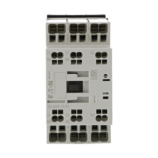 Contactor, 3 pole, 380 V 400 V 18.5 kW, 1 N/O, 1 NC, 230 V 50/60 Hz, AC operation, Push in terminals image 7