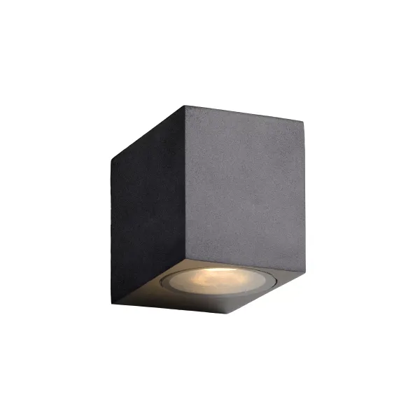 ZORA-LED Wall Light GU10/5W L9 W6.5 H8cm Black image 1