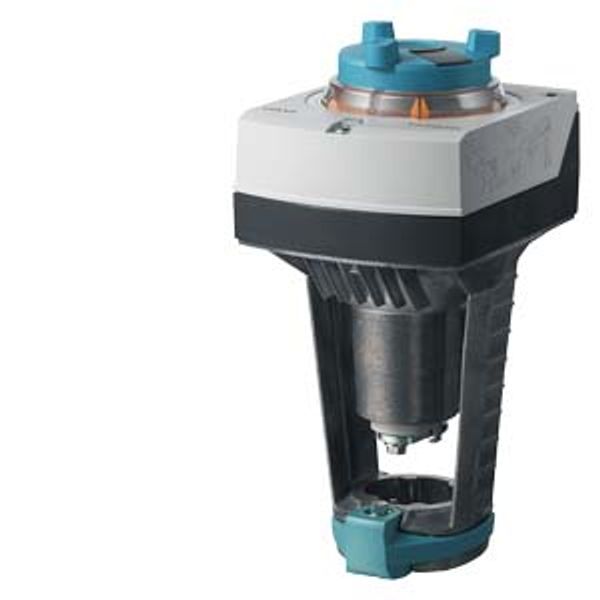 SAV61.00 - Electromotoric actuator, 1600 N, 20/40 mm, AC/DC 24 V, DC 0...10 V / DC 4...20 mA image 1