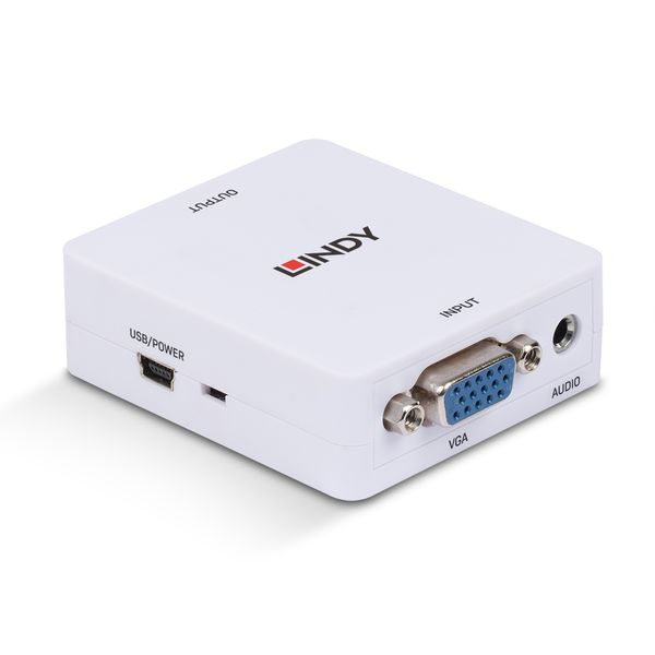 VGA & Audio to HDMI Converter maximum resolution 1080p, not scaling image 2