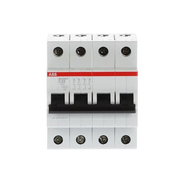 SH204T-C32 Miniature Circuit Breaker - 4P - C - 32 A image 2