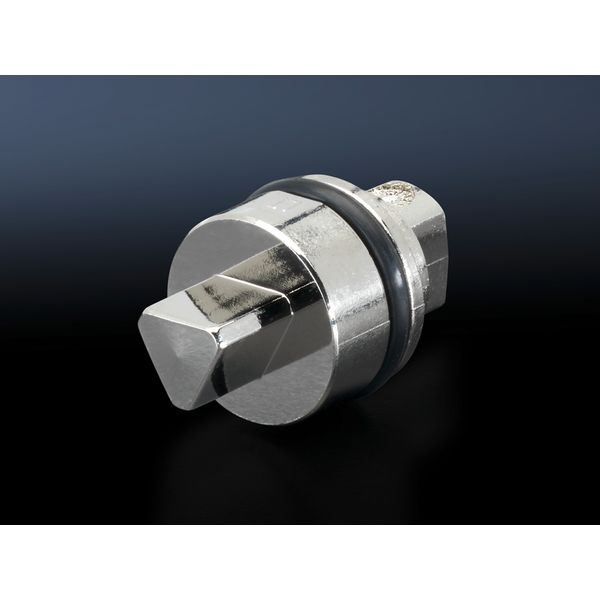 SZ Lock insert, version A, Die-cast zinc, 8 mm triangular, L: 27 mm image 4