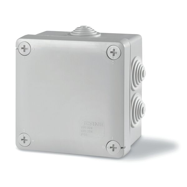 JUNCTION BOX IP55 GW 650°C 100x100x50mm image 1