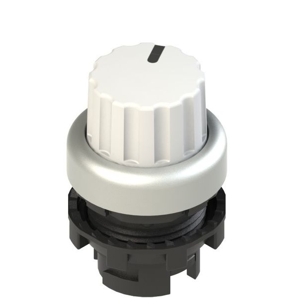 White two-position knob selector E2 1SE42ECA29AB image 1