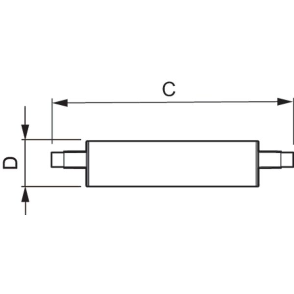 CorePro LED linear D 14-120W R7S 118 840 image 3