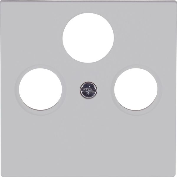 HK07 - Antennen-Abdeckung TV/RF/SAT, Farbe: grau matt image 1