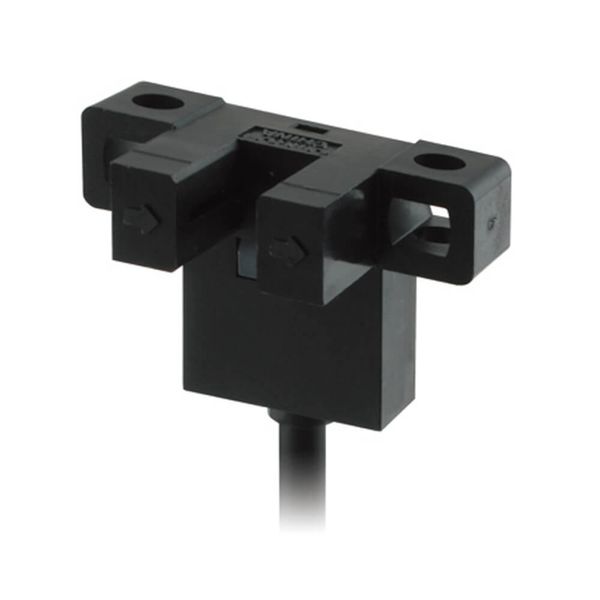 Photo micro sensor, slot type, L-shaped, L-ON/D-ON selectable, NPN, 1 image 1