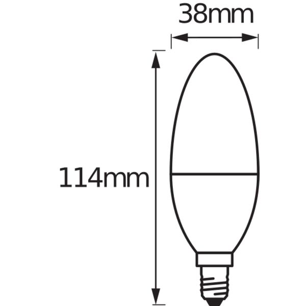 SMART+ Candle Dimmable 40 4.9 W/2700 K E14 image 10