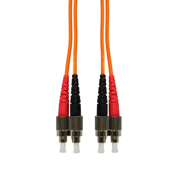 FO Patchcord Duplex FC/FC,50/125æm OM2, LS0H-3, orange, 2.0m image 1