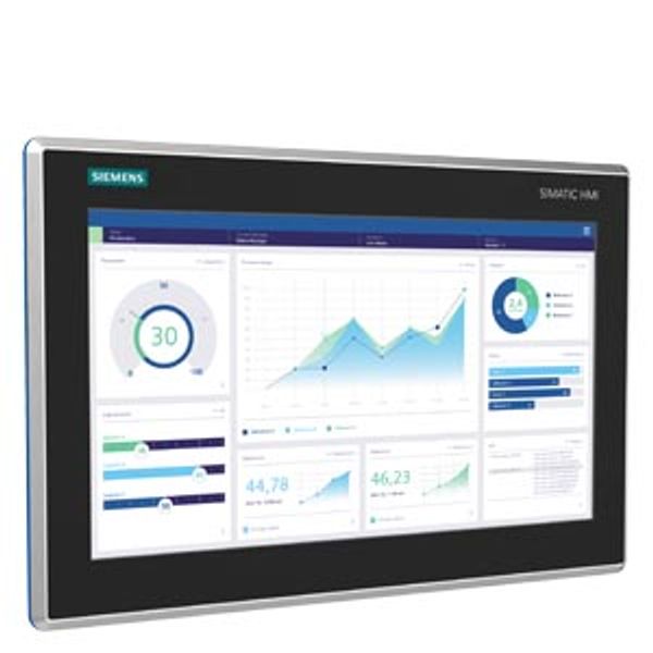 SIMATIC HMI MTP1500 Unified Comfort Panel Hygienic, IP69, stainless steel, hygienic design, 15.6" widescreen TFT display, 16 million colors, touch operation, blue FDA-conformant seal, increased impact .... 6AV2148-8QB40-0KS0 image 1