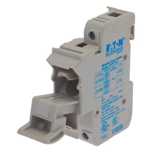 Fuse-holder, high speed, 32 A, DC 1500 V, 14 x 51 mm, 1P, IEC, UL image 19