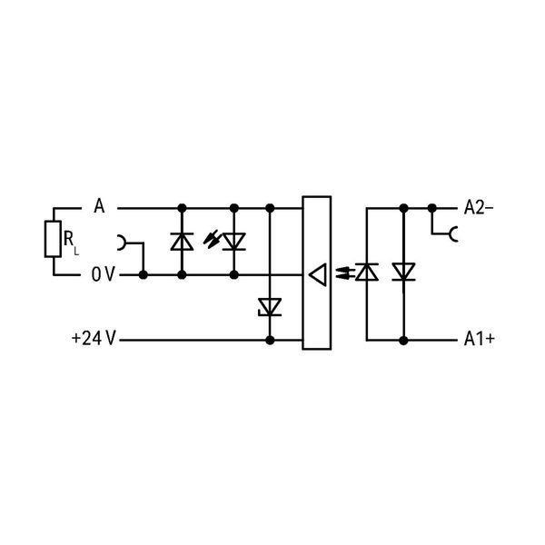 859-752 Optocoupler module; Nominal input voltage: 5 VDC; Output voltage range: 0 … 24 VDC image 7