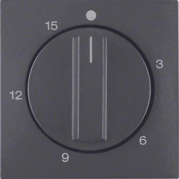 Centre plate for mechanical timer, B.3/B.7, ant., matt image 1