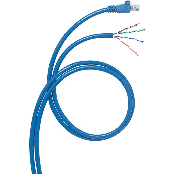 Patch cord RJ45 category 6 U/UTP blue 20 meters image 1