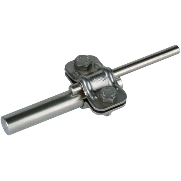 UNI disconnecting clamp, StSt for Rd 16/8-10mm image 1