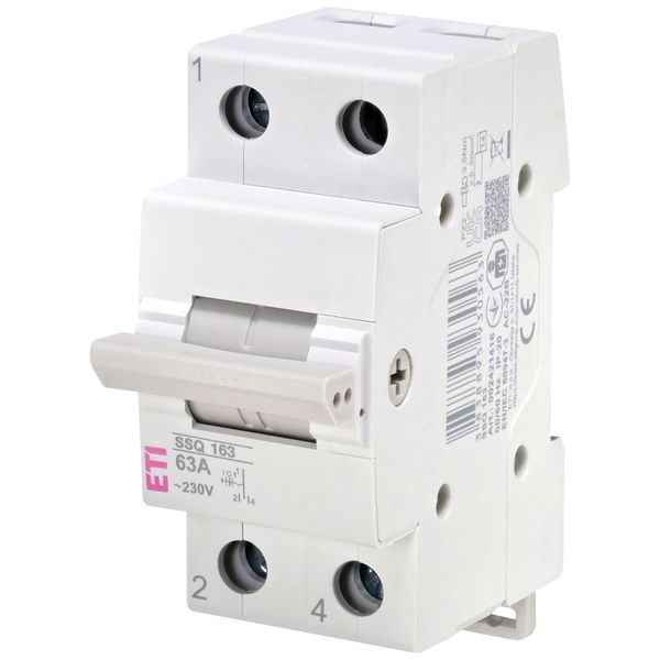 Center-off change-over switch, SSQ  163 image 1