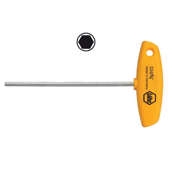 L-key with T-handle 1/4'' (6,35) x 150 mm image 1