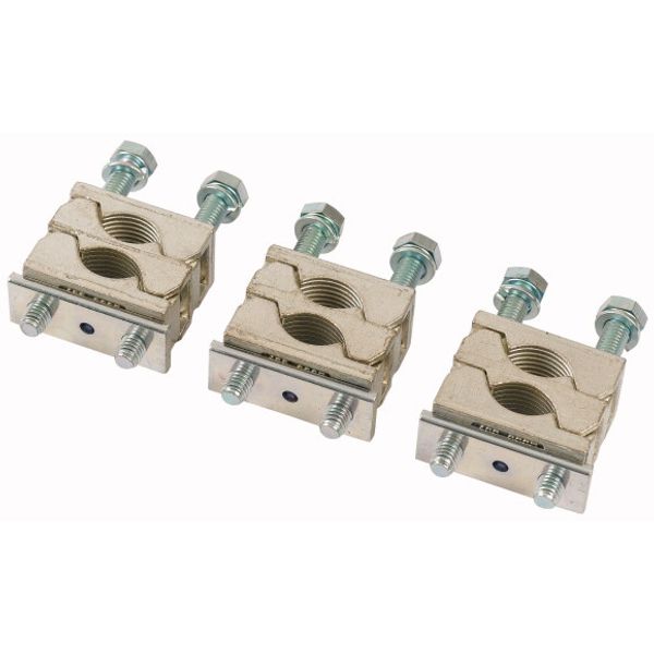 Double cable clamp for NH fuse-switch, 2 x 120-240 mm² image 1