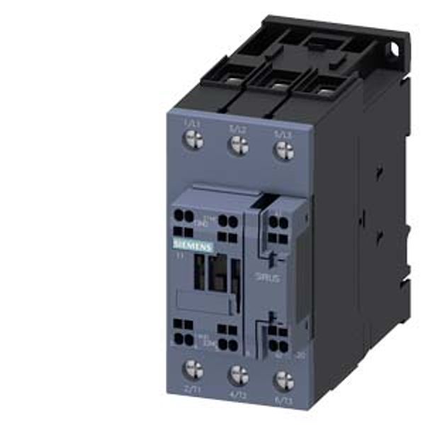 power contactor, AC-3e/AC-3, 80 A, ... image 1