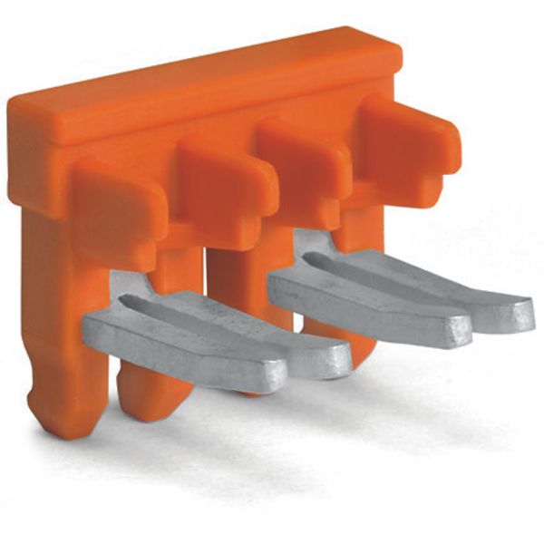 Adjacent jumper for switching lever 3-way insulated orange image 1