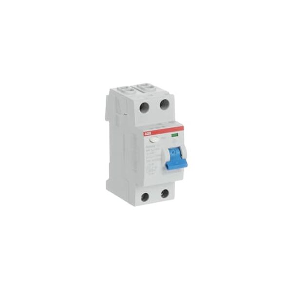 F202 AC-40/0.1 Residual Current Circuit Breaker 2P AC type 100 mA image 1