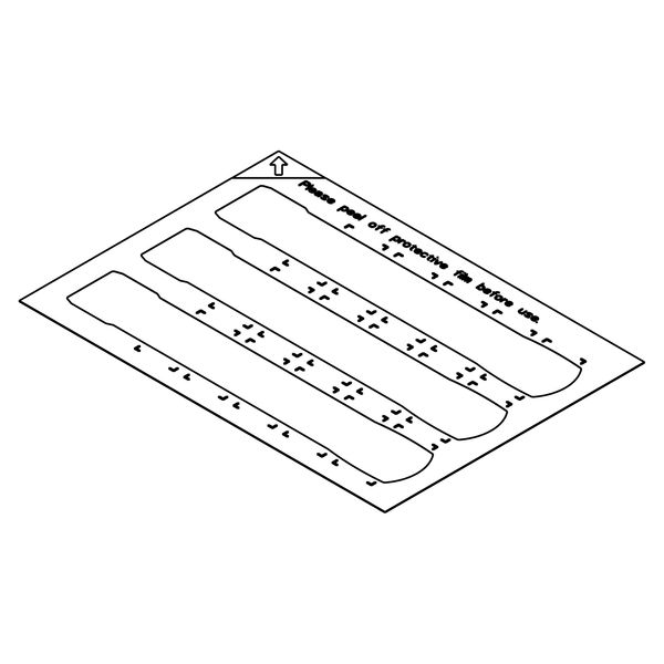 INSERT LABEL FOR ILLUMINATED USB SWITCH image 1