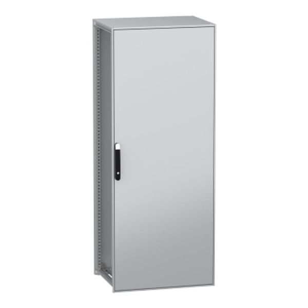 Schneider Electric NSYSFN20860 Picture  PanelSeT SFN enclosure Benefit Image - Benefit + 18 + 18 3  videos "Floor standing modular electrical enclosure, PanelSeT SFN, decarbonized steel, 2000x800x600mm, IP55" image 1