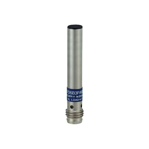 Inductive sensor XS1 Ø6.5 - L42mm - brass - Sn25mm - 12..24VDC - M8 image 1