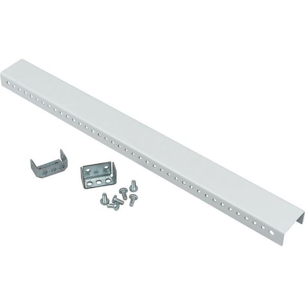 Strip for snap-on cover, HxW=650x800mm, grey image 3