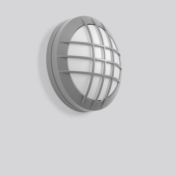 Rounded Midi, silver, on/off Ceiling and wall luminaires, D 268 H 100, image 1