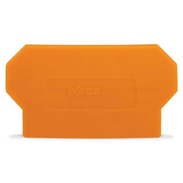 Separator plate 2 mm thick oversized orange image 2