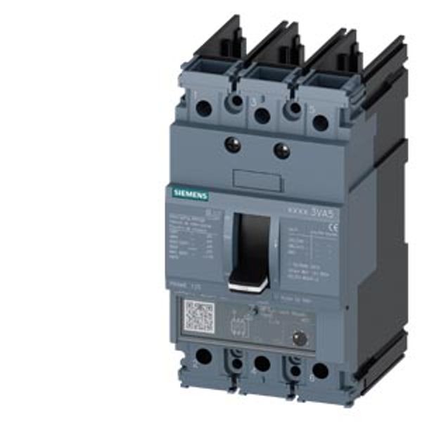 circuit breaker 3VA5 UL Frame 125 breaking capacity class H 65 3VA5160-6EF31-0BC0 image 1