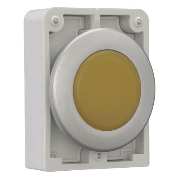 Indicator light, RMQ-Titan, Flat, yellow, Metal bezel image 6